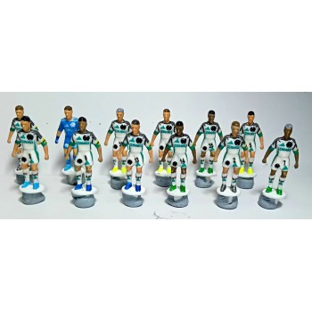 Subbuteo Andrew Table Soccer Newcastle 2024-25 3rd  kit no bases no box only 12 figures
